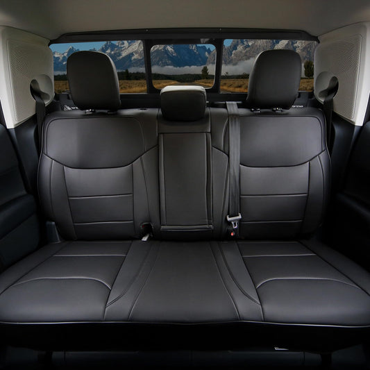 Mabett Ford Maverick seat covers 2022-2026, PU leather, full interior protection, black.