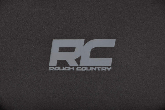 Rough Country Toyota Tacoma 2016-2023 neoprene seat covers, waterproof, UV resistant, padded.