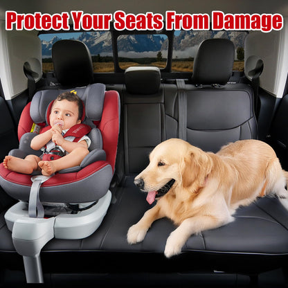 Mabett Ford Maverick seat covers 2022-2026, PU leather, full interior protection, black.